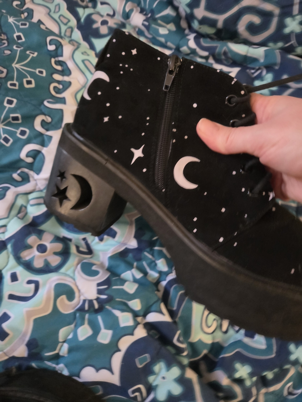 Rogue And Wolf Moondust Platforms - Size 9 - Need Repair - Picture 5 of 8